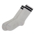 Wrightsock Coolmesh II, Crew Sock White w/Blue Stripes M-XL