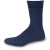 X-Static Crew Sock Postal Blue with two Navy Stripes