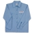 Women's Light Blue Long Sleeve Work Shirt