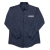 Men's USA Navy Long Sleeve Work Shirt